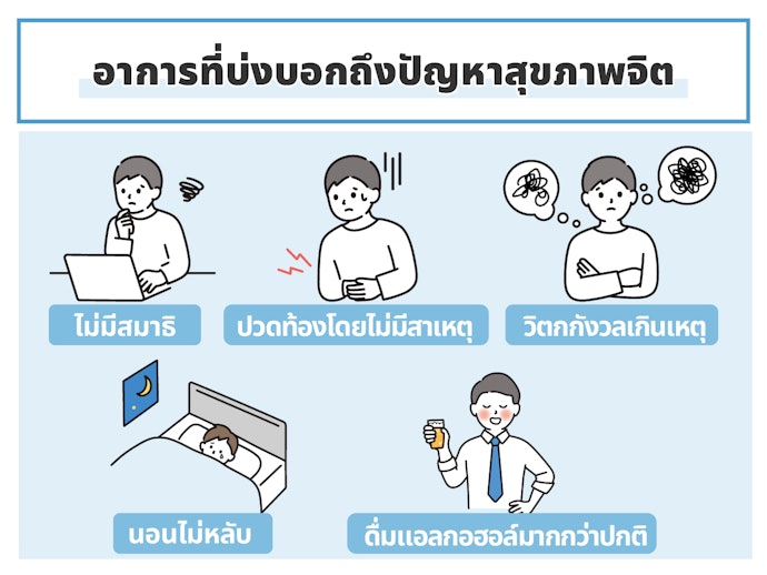 อาการและพฤติกรรมแบบไหนที่ควรไปพบจิตแพทย์