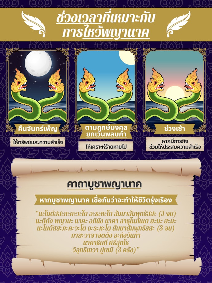 การจัดของไหว้พญานาค เคล็ดลับการบูชาพญานาค ให้ชีวิตรุ่งเรือง