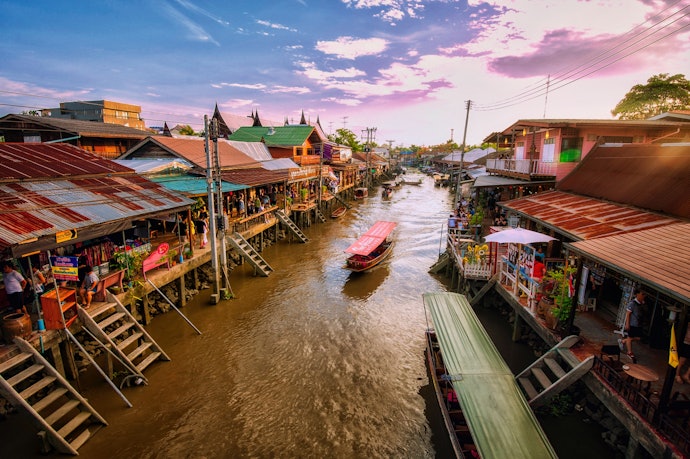 แนะนำสถานที่เที่ยวในอัมพวา