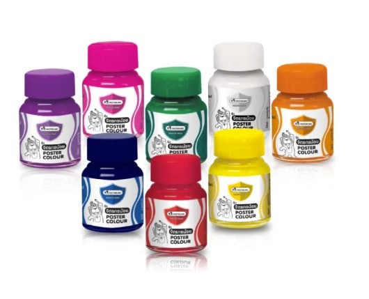 สีโปสเตอร์คืออะไร มีคุณสมบัติอย่างไร