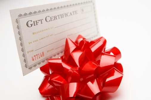 เลือกของขวัญประเภทบัตรกำนัลหรือ Gift Voucher