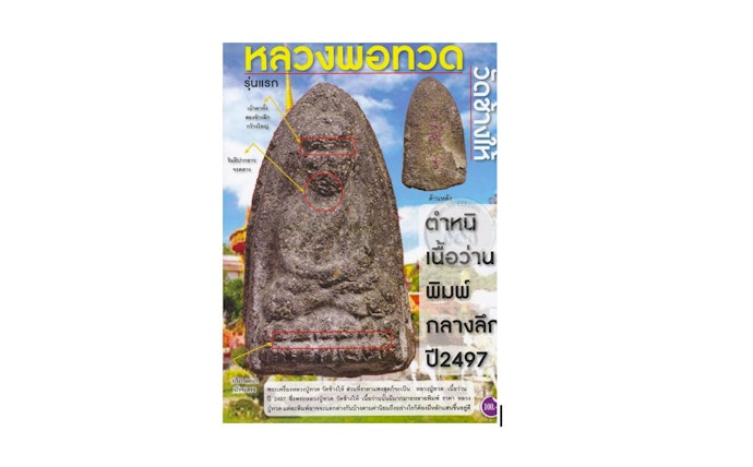 เลือกหลวงปู่ทวดจากมวลสารและรูปแบบการสร้าง