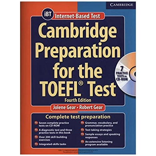 เลือกหนังสือเตรียมสอบ TOEFL ที่มีไฟล์เสียง (Audio) เพื่อทดสอบการฟัง