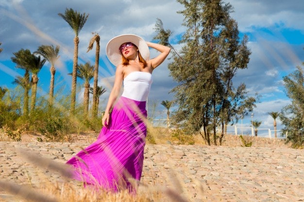 Maxi Pleated Skirt