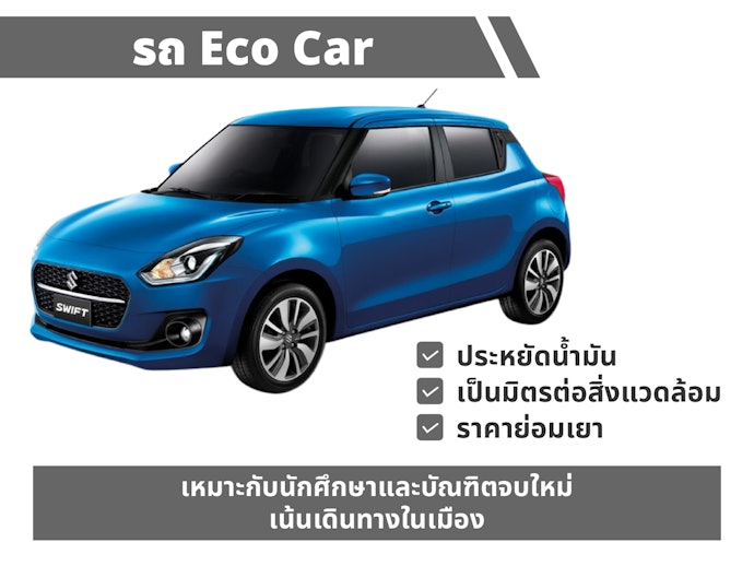 รถ Eco Car ที่สุดของการประหยัดน้ำมัน