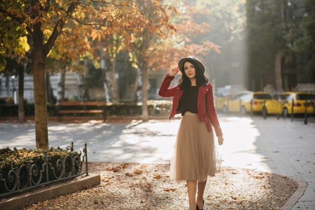 Midi Pleated Skirt