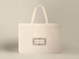 ตรวจสอบกล่องรองเท้าของรองเท้า Gucci