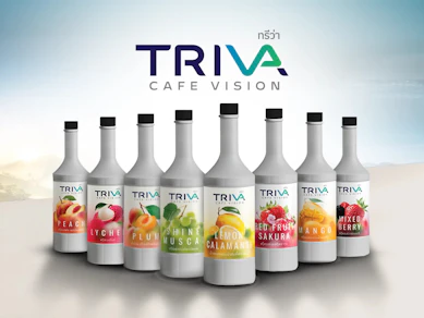 รวม 8 ไซรัปผลไม้เข้มข้น TRIVA และอัปเดตผลิตภัณฑ์ใหม่ปี 2025