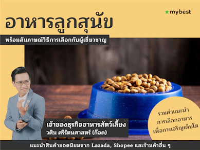 10 อาหารลูกสุนัข ยี่ห้อไหนดี ปี 2025 พันธุ์เล็ก พันธุ์ใหญ่