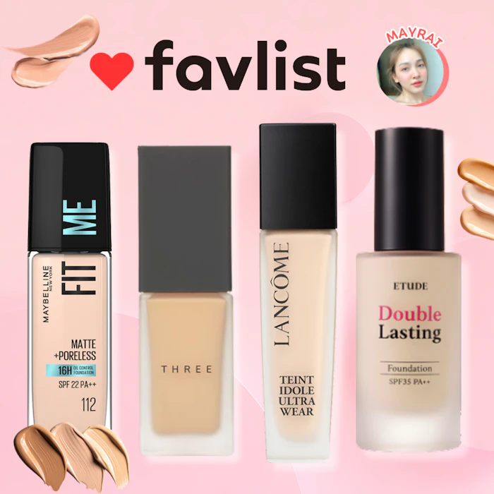 แนะนำรองพื้นยอดนิยม รวม Counter Brand และ Drugstore โดยคุณ MAYRAI