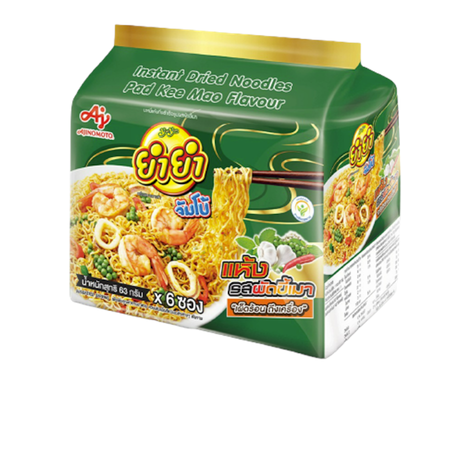 YumYum บะหมี่กึ่งสำเร็จรูป รสผัดขี้เมา Translation missing: th.activerecord.decorators.item_part_image/alt