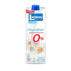 Lactasoy เครื่องดื่มเพื่อสุขภาพ นมถั่วเหลือง ยูเอชที ไม่หวาน Translation missing: th.activerecord.decorators.item_part_image/alt