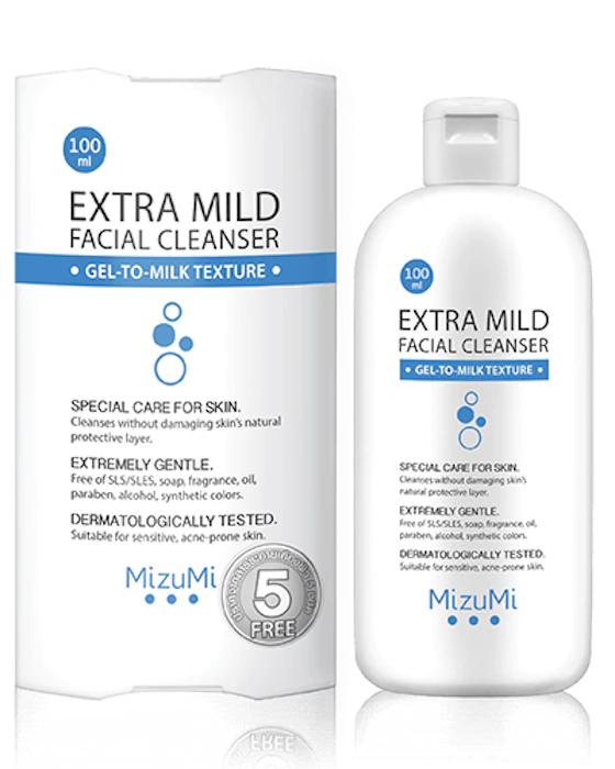 MizuMi Extra Mild Facial Cleanser Translation missing: th.activerecord.decorators.item_part_image/alt
