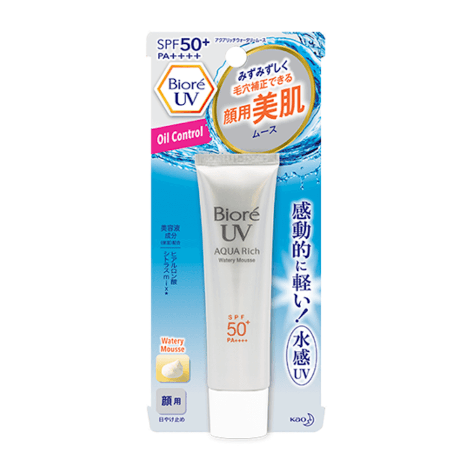 Biore UV Aqua Rich Watery Mousse SPF50+ PA++++ Translation missing: th.activerecord.decorators.item_part_image/alt