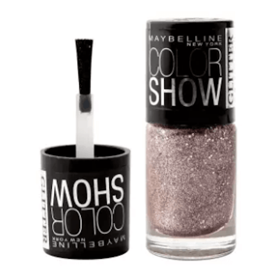 MAYBELLINE NEW YORK COLOR SHOW GLITTER MANIA COLLECTION 607 PINK CHAMPAGNE Translation missing: th.activerecord.decorators.item_part_image/alt