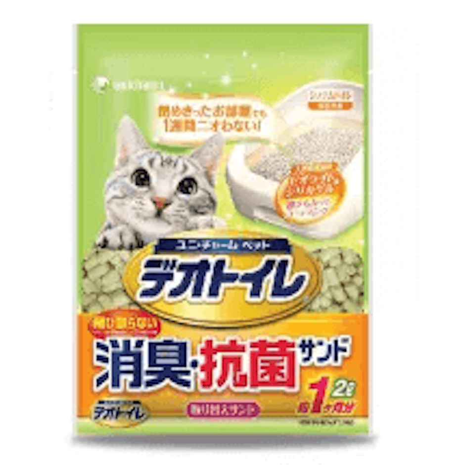 Unicharm Pet ทรายแมวลดกลิ้น Deo Toilet Translation missing: th.activerecord.decorators.item_part_image/alt