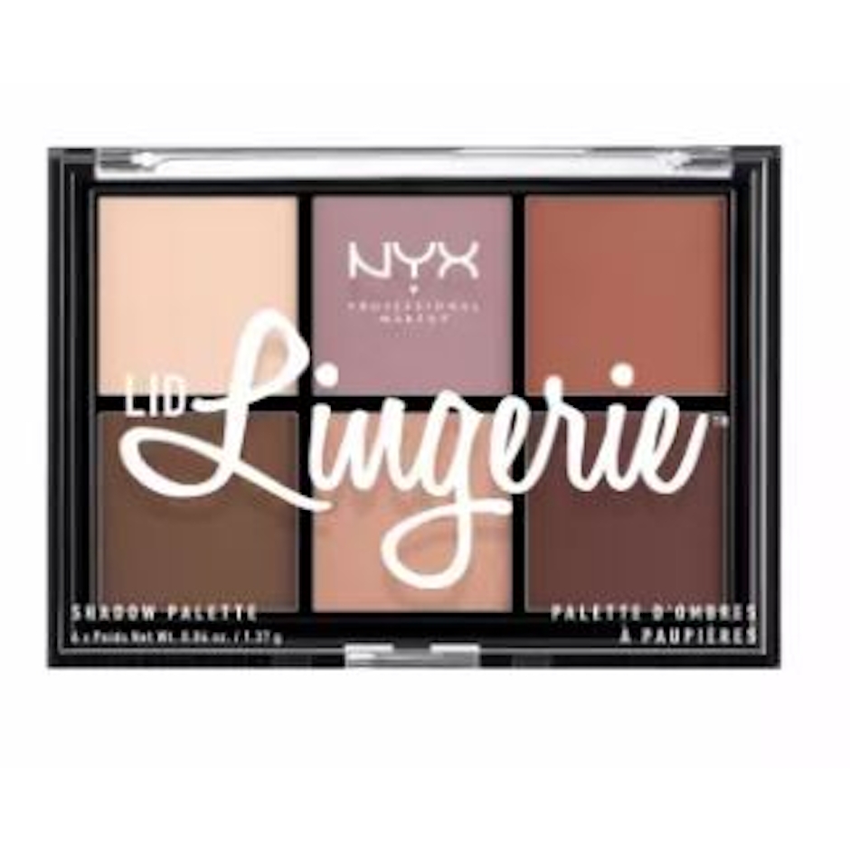 NYX PROFESSIONAL MAKEUP LID LINGERIE SHADOW PALETTE LLP01 Translation missing: th.activerecord.decorators.item_part_image/alt