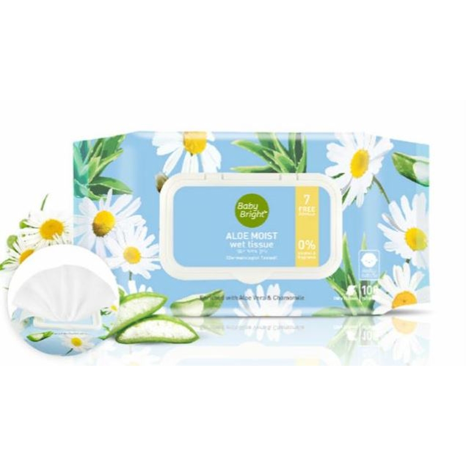 Baby Bright Aloe Moist Wet Tissue Translation missing: th.activerecord.decorators.item_part_image/alt