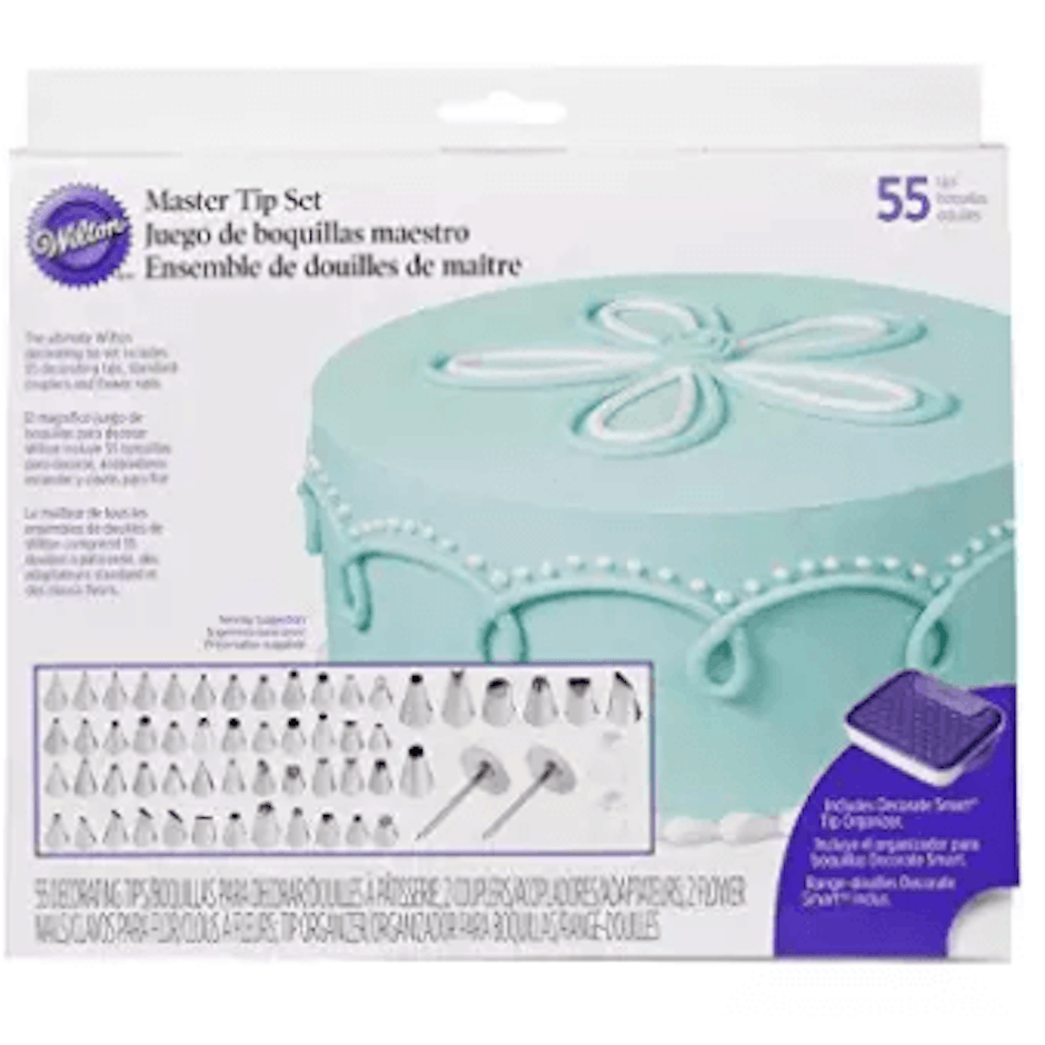 Wilton Stainless Steel Master Tip Set 55 Pcs. Translation missing: th.activerecord.decorators.item_part_image/alt