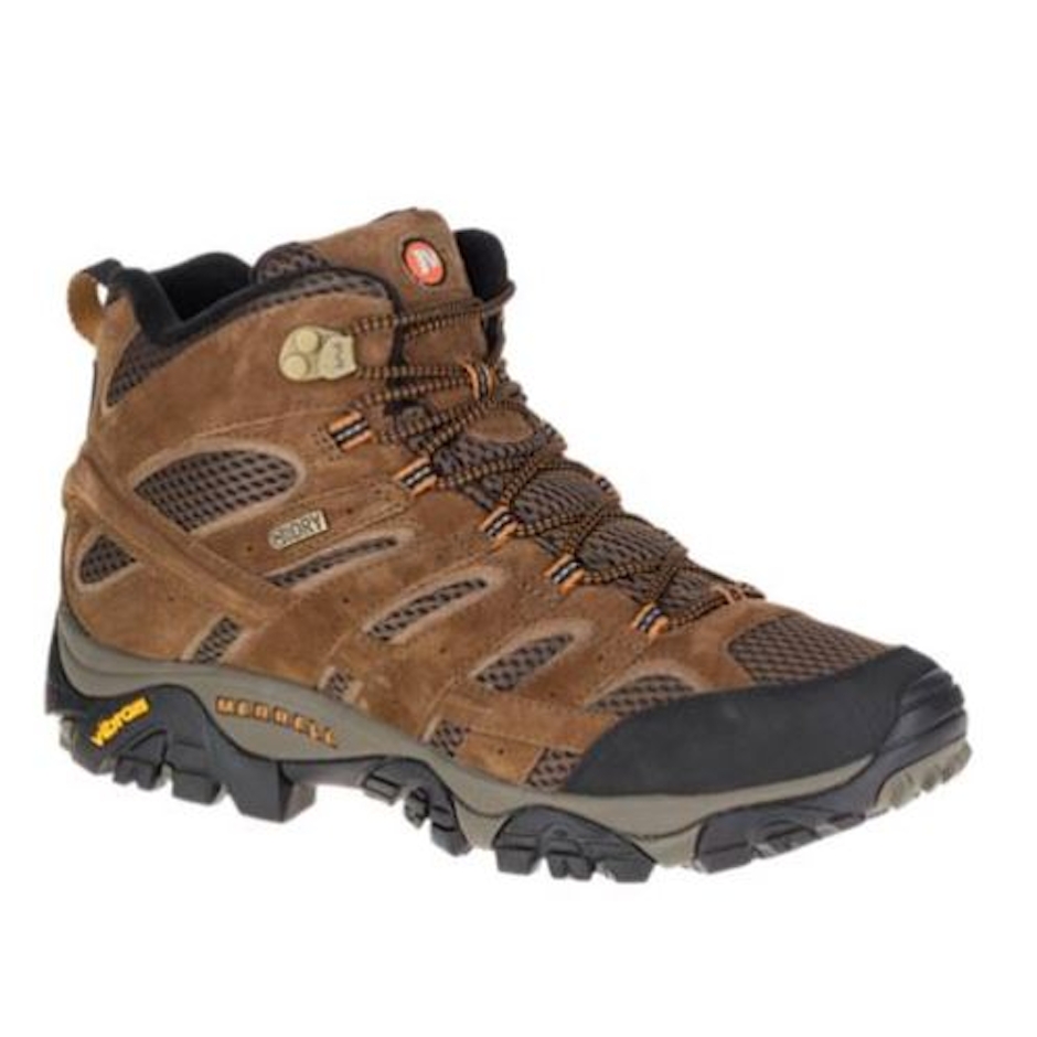 MERRELL Men's Moab 2 Mid Waterproof Wide Width Translation missing: th.activerecord.decorators.item_part_image/alt