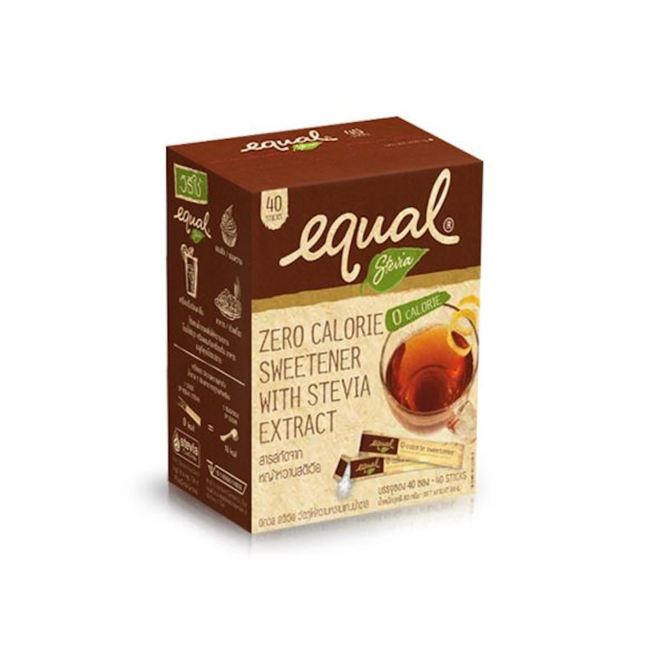 Equal สารสกัดจากหญ้าหวานสติเวีย 40 ซอง Translation missing: th.activerecord.decorators.item_part_image/alt