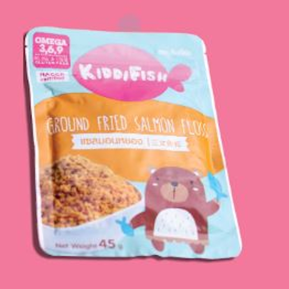 Kiddifish แซลมอนหยอง รสออริจินอล 45 g Translation missing: th.activerecord.decorators.item_part_image/alt