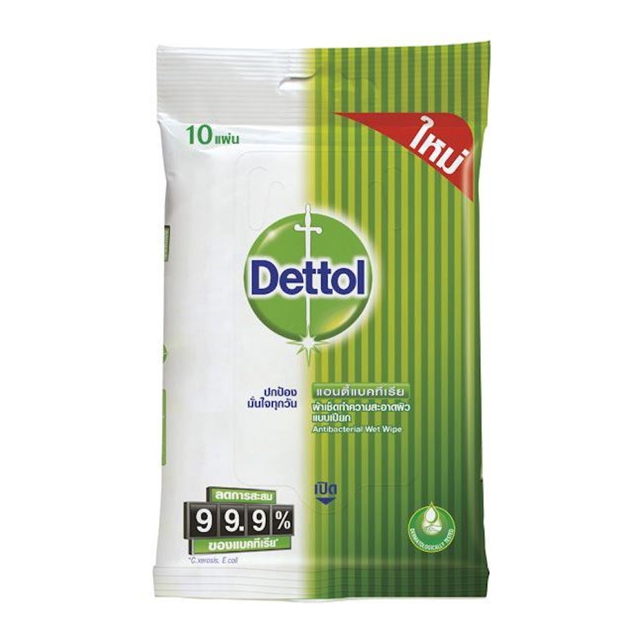 Dettol ผ้าเช็ดทำความสะอาดผิวแบบเปียก Translation missing: th.activerecord.decorators.item_part_image/alt