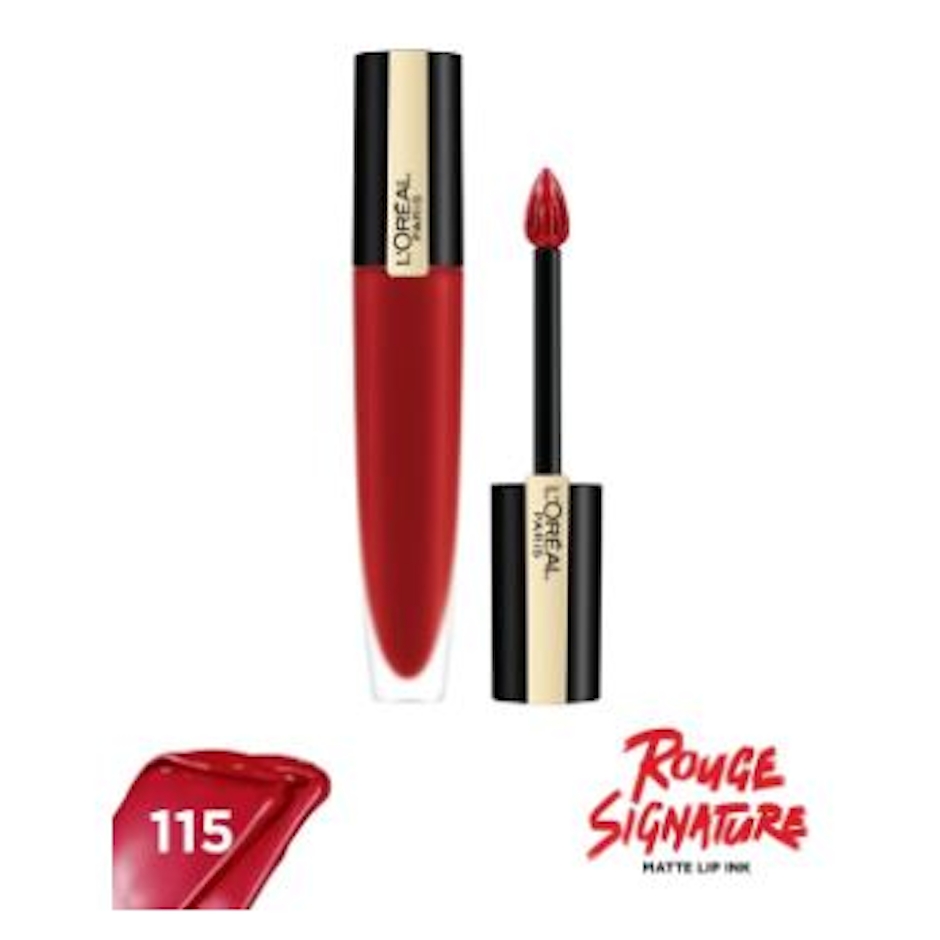 L'OREAL PARIS ROUGE SIGNATURE - 115 I AM WORTH IT Translation missing: th.activerecord.decorators.item_part_image/alt