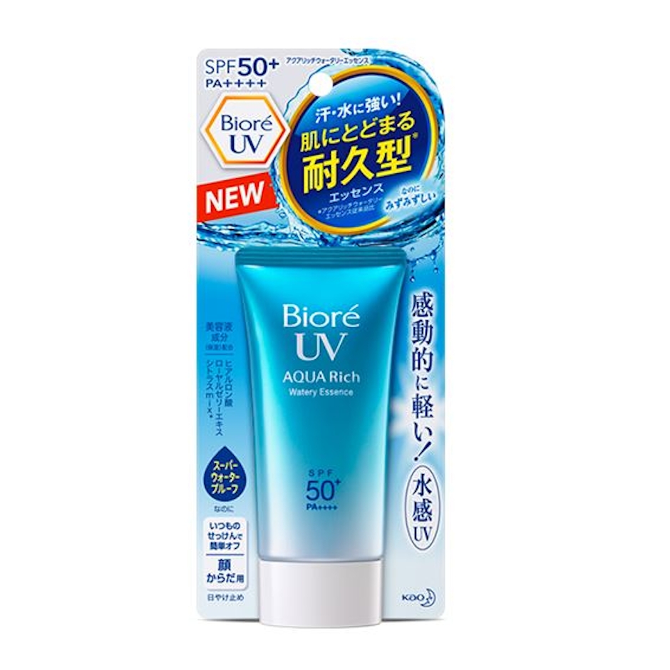 Biore UV Aqua Sunscreen Waterproof Watery Essence SPF50+ PA++++ Translation missing: th.activerecord.decorators.item_part_image/alt