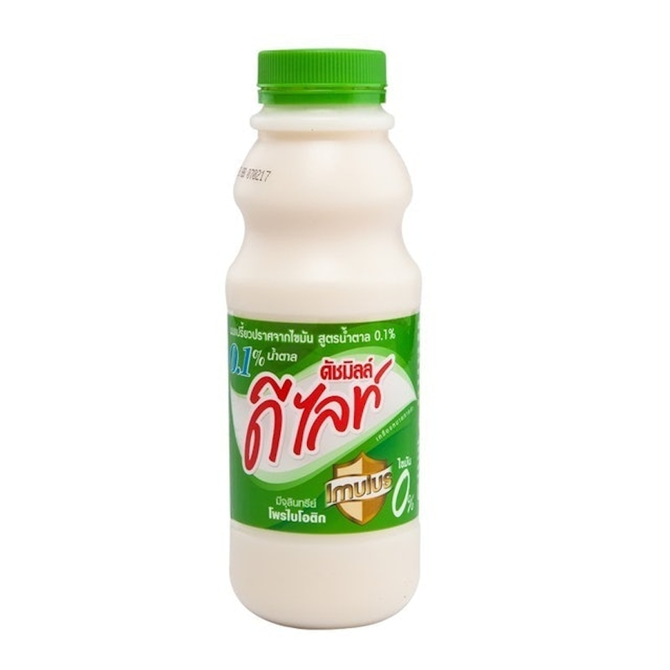 ดัชมิลล์ ดีไลท์ เครื่องดื่มเพื่อสุขภาพ นมเปรี้ยวปราศจากไขมันสูตรน้ำตาล 0.1% Translation missing: th.activerecord.decorators.item_part_image/alt