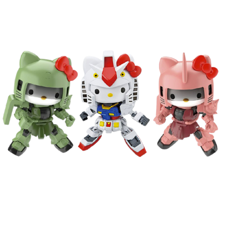 Bandai โมเดล Hello Kitty x Gundam Translation missing: th.activerecord.decorators.item_part_image/alt