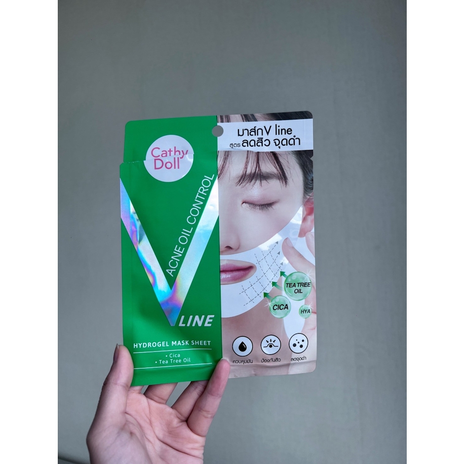 Cathy Doll Acne Oil Control V Line Hydrogel Mask Sheet Translation missing: th.activerecord.decorators.item_part_image/alt