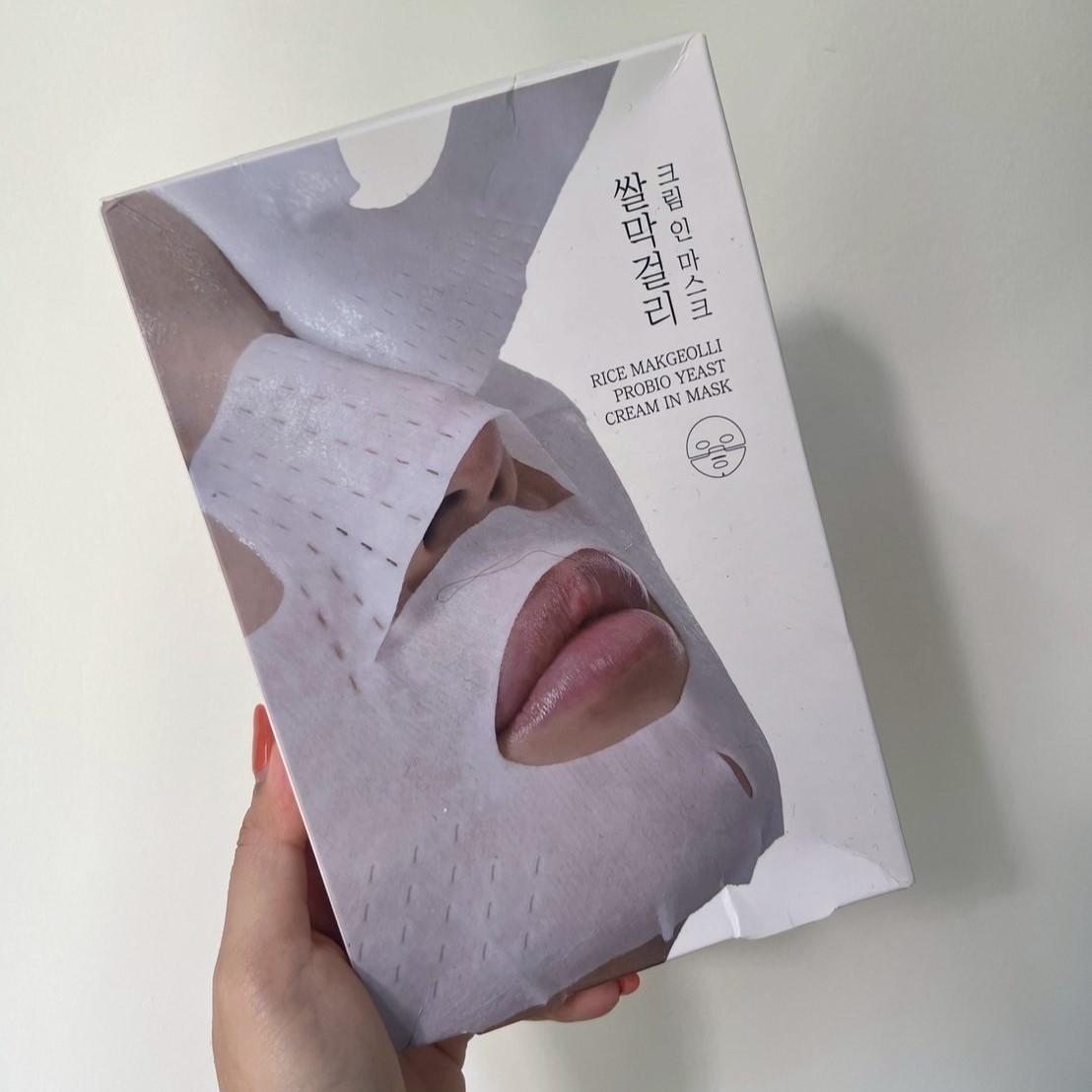 BARULAB  RICE MAKGEOLLI PROBIO YEAST CREAM IN MASK Translation missing: th.activerecord.decorators.item_part_image/alt