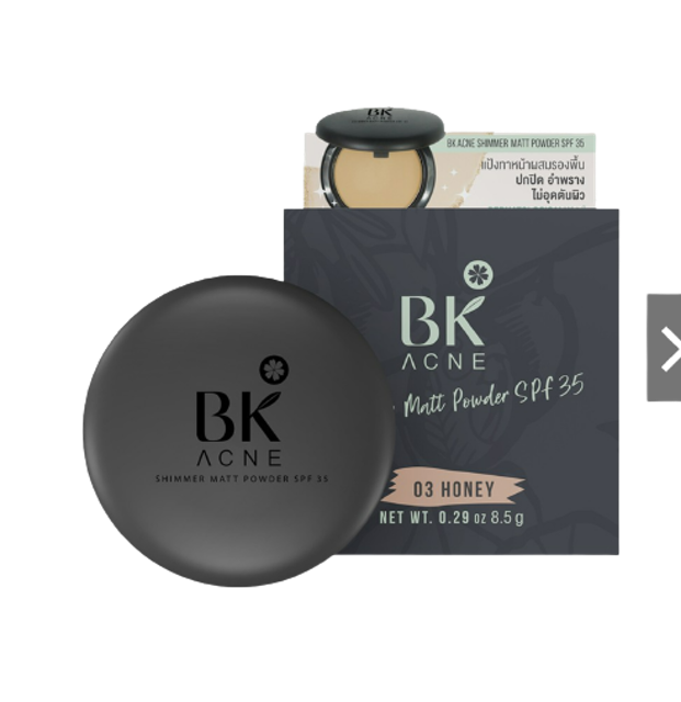 BK Acne แป้งผสมรองพื้น Shimmer Matt Powder Translation missing: th.activerecord.decorators.item_part_image/alt