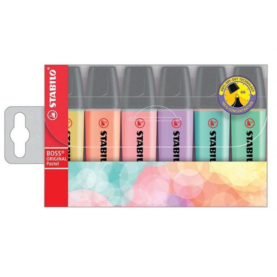 Stabilo Boss Original ปากกาเน้นข้อความ Pastel Highlighters Translation missing: th.activerecord.decorators.item_part_image/alt