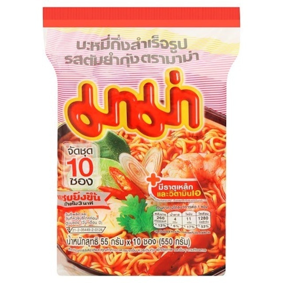 มาม่า บะหมี่กึ่งสำเร็จรูป รสต้มยำกุ้ง Translation missing: th.activerecord.decorators.item_part_image/alt