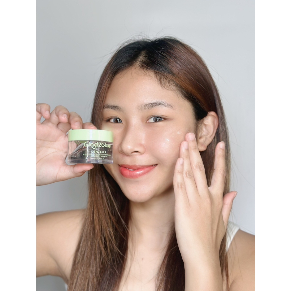 Glad2Glow Centella Allantoin Soothing Gel Moisturizer Translation missing: th.activerecord.decorators.item_part_image/alt