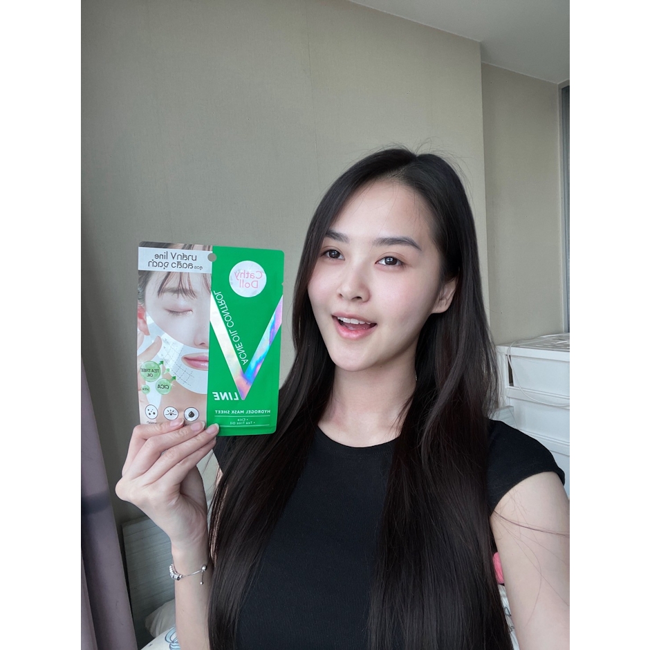 Cathy Doll Acne Oil Control V Line Hydrogel Mask Sheet Translation missing: th.activerecord.decorators.item_part_image/alt