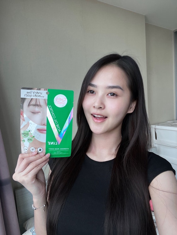 Cathy Doll Acne Oil Control V Line Hydrogel Mask Sheet Translation missing: th.activerecord.decorators.item_part_image/alt