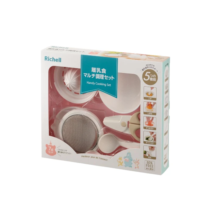 Richell Handy Cooking Set อุปกรณ์ทำอาหารเด็กฝึกทาน Translation missing: th.activerecord.decorators.item_part_image/alt