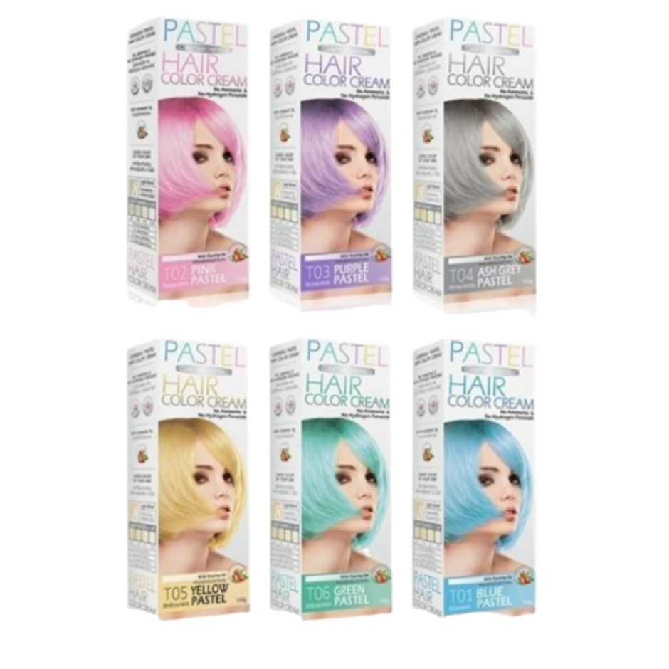 Carebeau แว็กซ์เปลี่ยนสีผม Pastel Hair Color Cream Translation missing: th.activerecord.decorators.item_part_image/alt