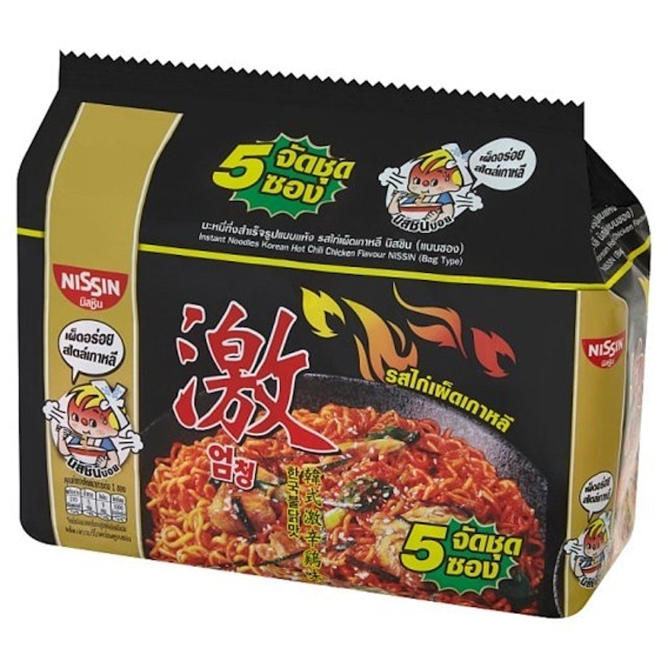 Nissin บะหมี่กึ่งสำเร็จรูป รสไก่เผ็ดเกาหลี Translation missing: th.activerecord.decorators.item_part_image/alt