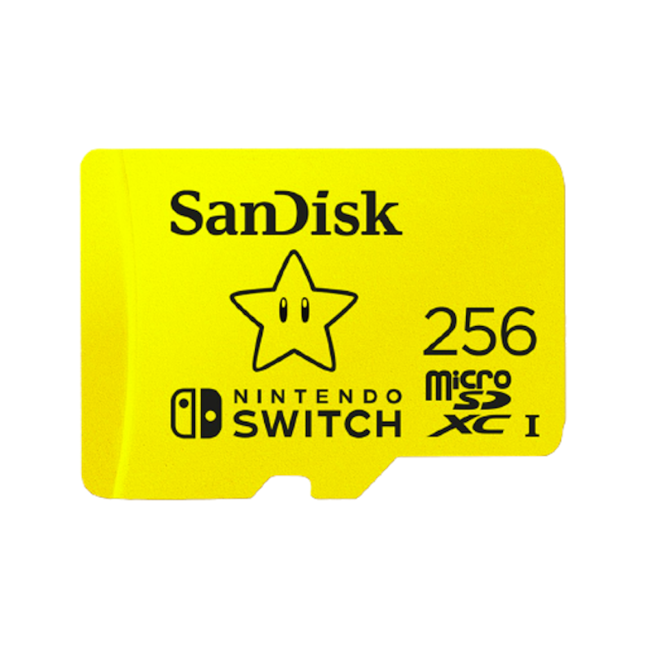 SanDisk MicroSD Card Microsdxc For the Nintendo Switch Translation missing: th.activerecord.decorators.item_part_image/alt