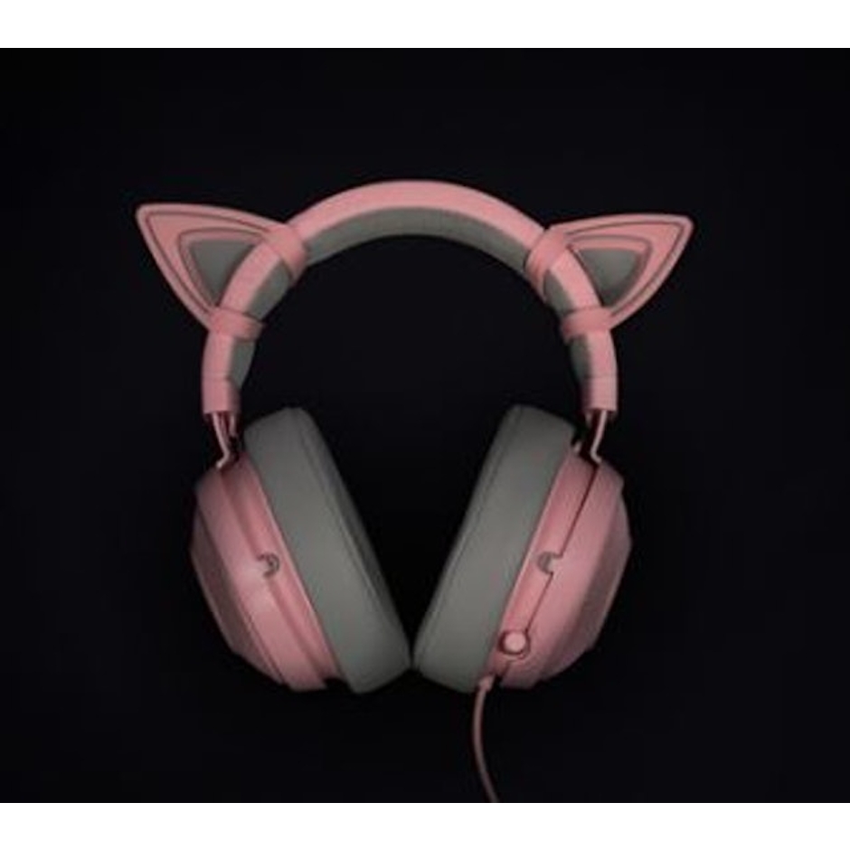 RAZER Kraken Quartz Pink + Kitty Ears Translation missing: th.activerecord.decorators.item_part_image/alt