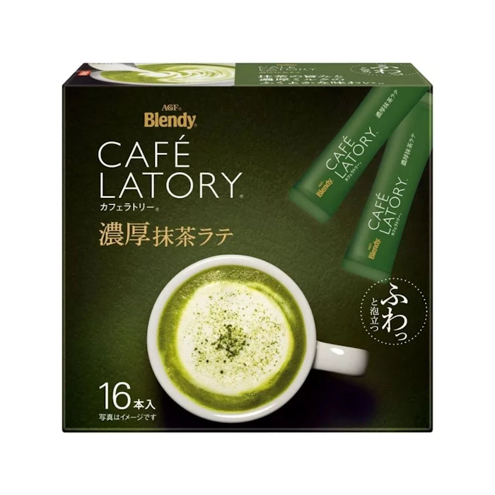 AGF ชาเขียวญี่ปุ่น Blendy Cafe Latory Matcha Latte Translation missing: th.activerecord.decorators.item_part_image/alt