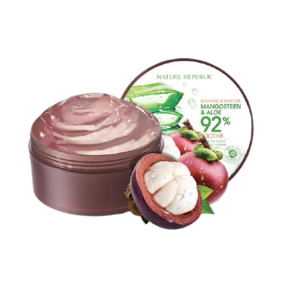 Nature Republic สกินแคร์สำหรับผิวมัน Soothing & Moisture Aloe Mangosteen 92% Soothing Gel Translation missing: th.activerecord.decorators.item_part_image/alt