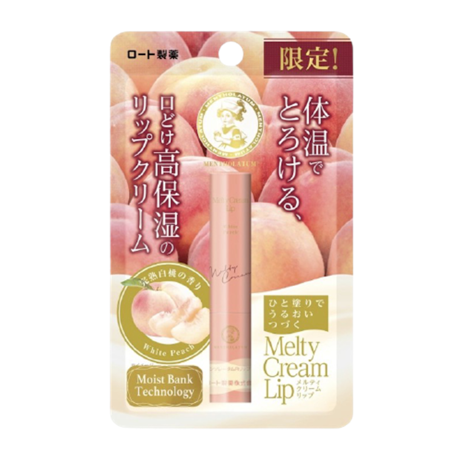 Mentholatum Melty Cream Lip White Peach Translation missing: th.activerecord.decorators.item_part_image/alt