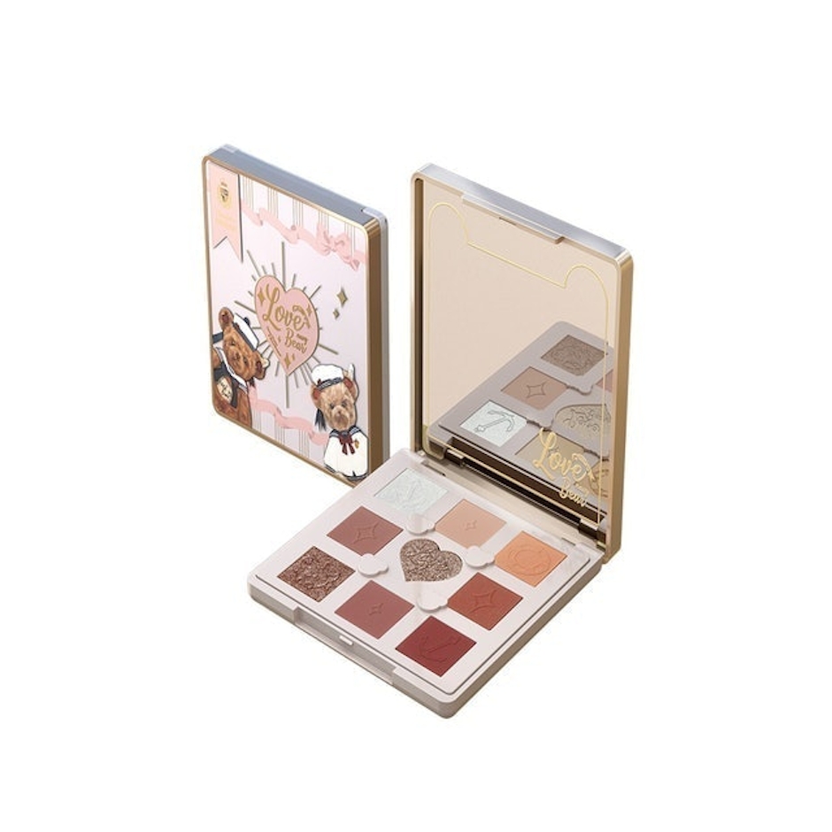 Flower Knows เครื่องสำอางจีน / เครื่องสำอางไต้หวัน Love Navy Bear Nine-color Eyeshadow Translation missing: th.activerecord.decorators.item_part_image/alt