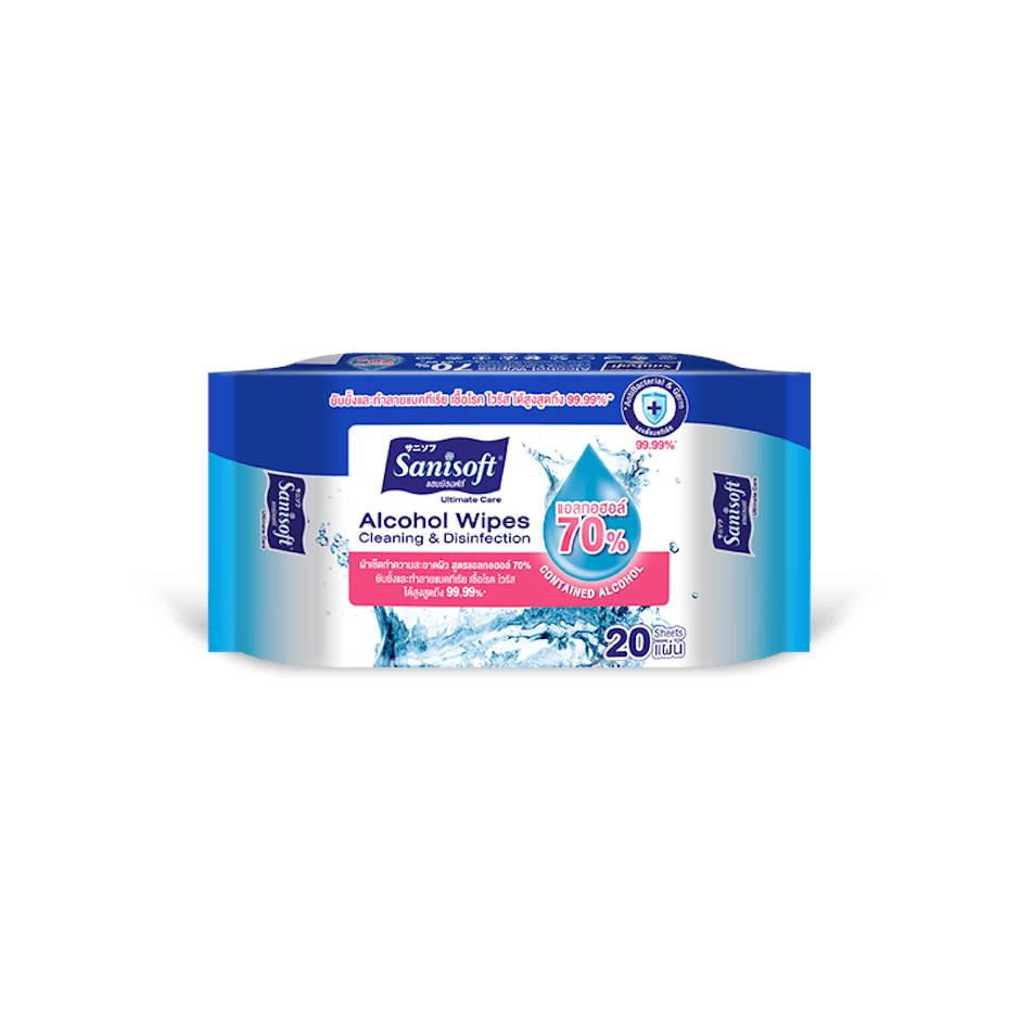 Sanisoft Alcohol Wipes Translation missing: th.activerecord.decorators.item_part_image/alt