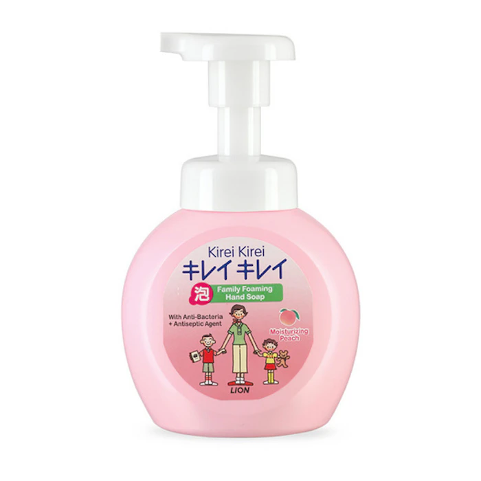 Kirei Kirei Foaming Hand Soap Moisturizing Peach Translation missing: th.activerecord.decorators.item_part_image/alt